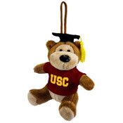 USC Trojans Arch Greg the Grad Bear Plush Ornament